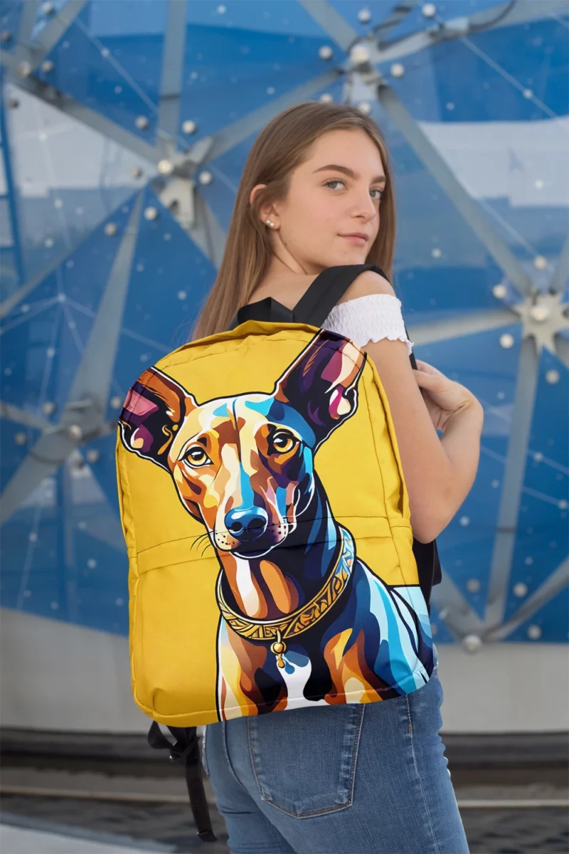 The Noble Pharaoh Hound Dog Minimalist Backpack 2