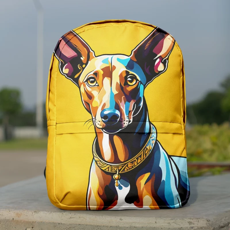 The Noble Pharaoh Hound Dog Minimalist Backpack