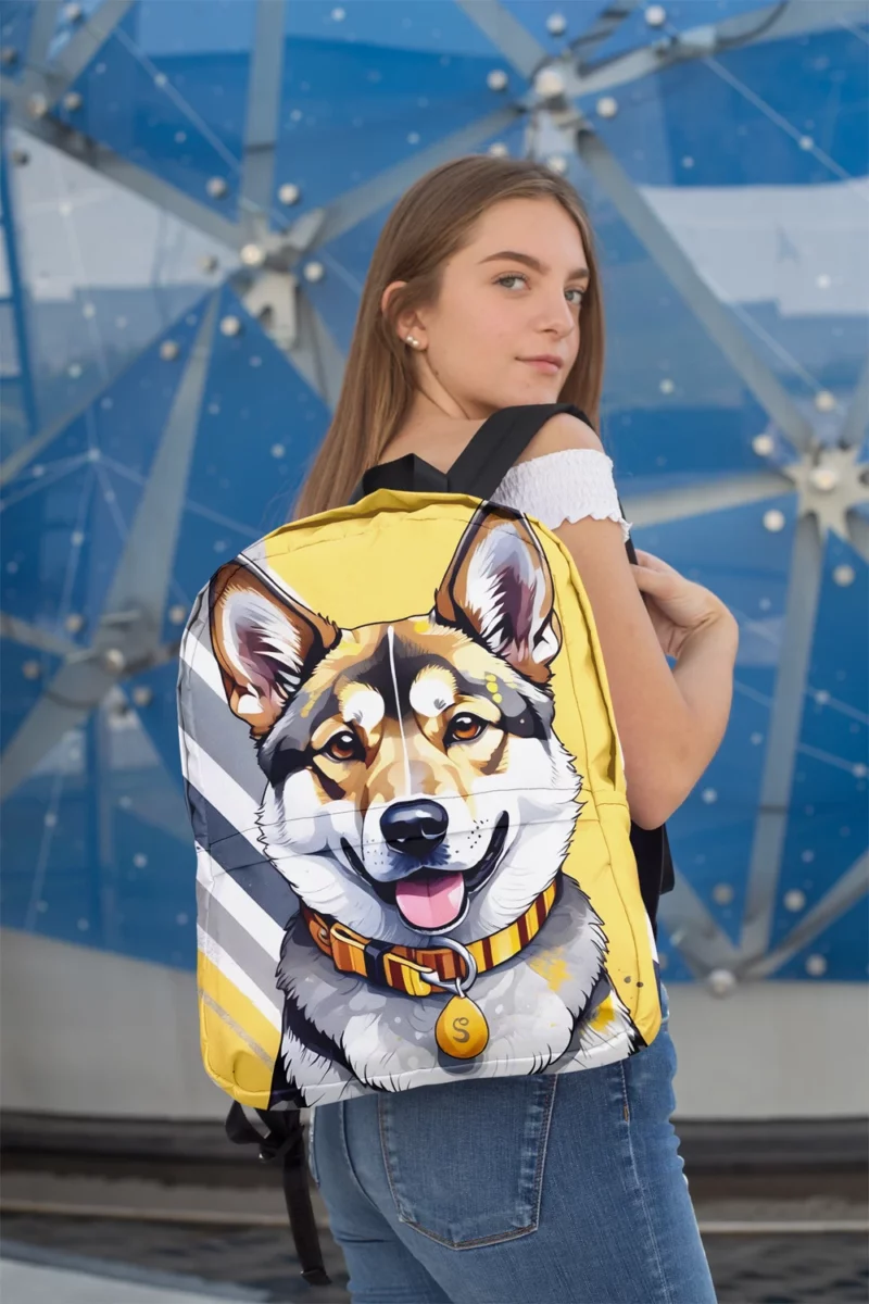 The Shikoku Elegance Faithful Dog Minimalist Backpack 2