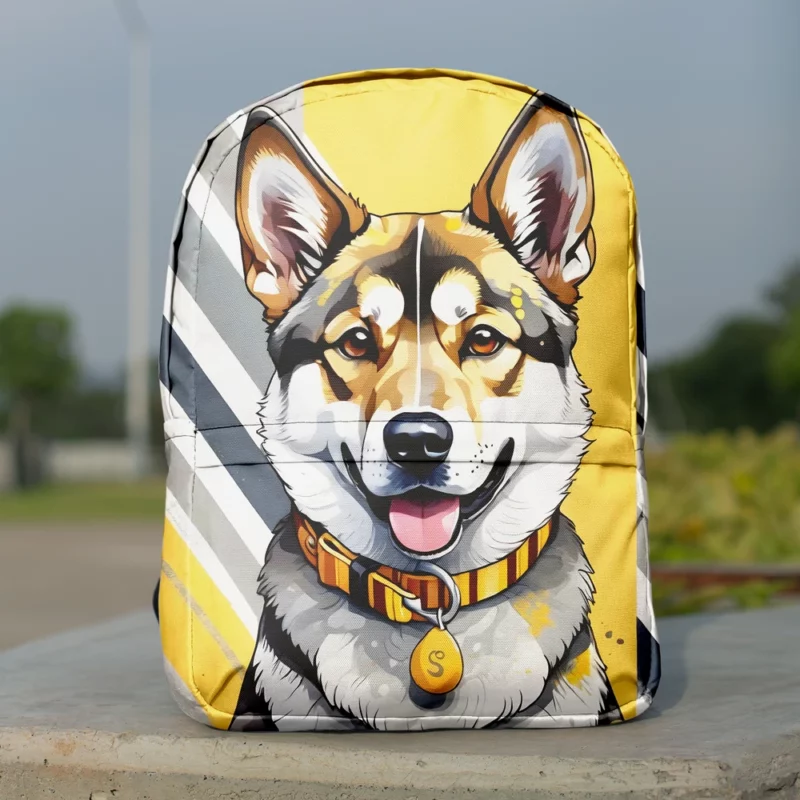 The Shikoku Elegance Faithful Dog Minimalist Backpack