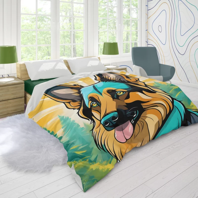 The Shollie Wonder Faithful Companion Duvet Cover