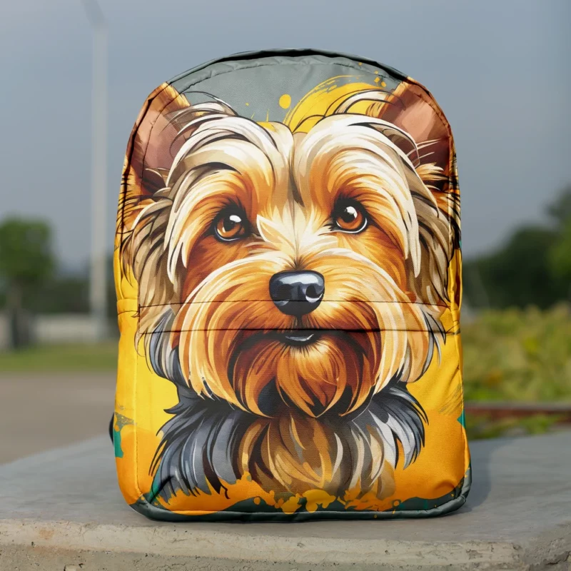 The Silky Terrier Wonder Devoted Companion Minimalist Backpack