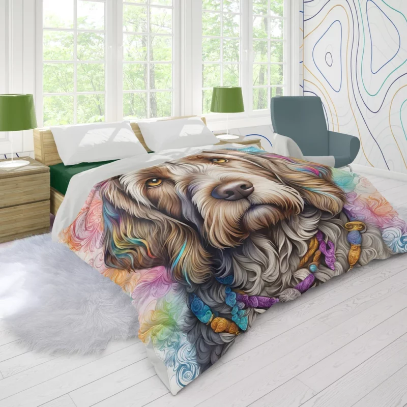 The Spinone Italiano Elegance Faithful Dog Duvet Cover