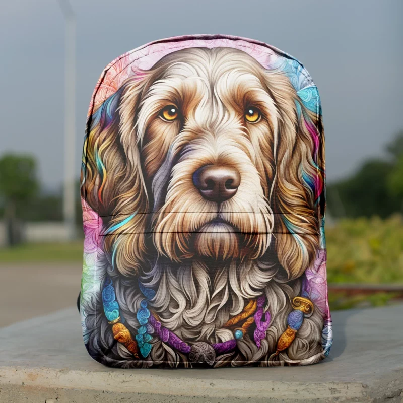 The Spinone Italiano Elegance Faithful Dog Minimalist Backpack