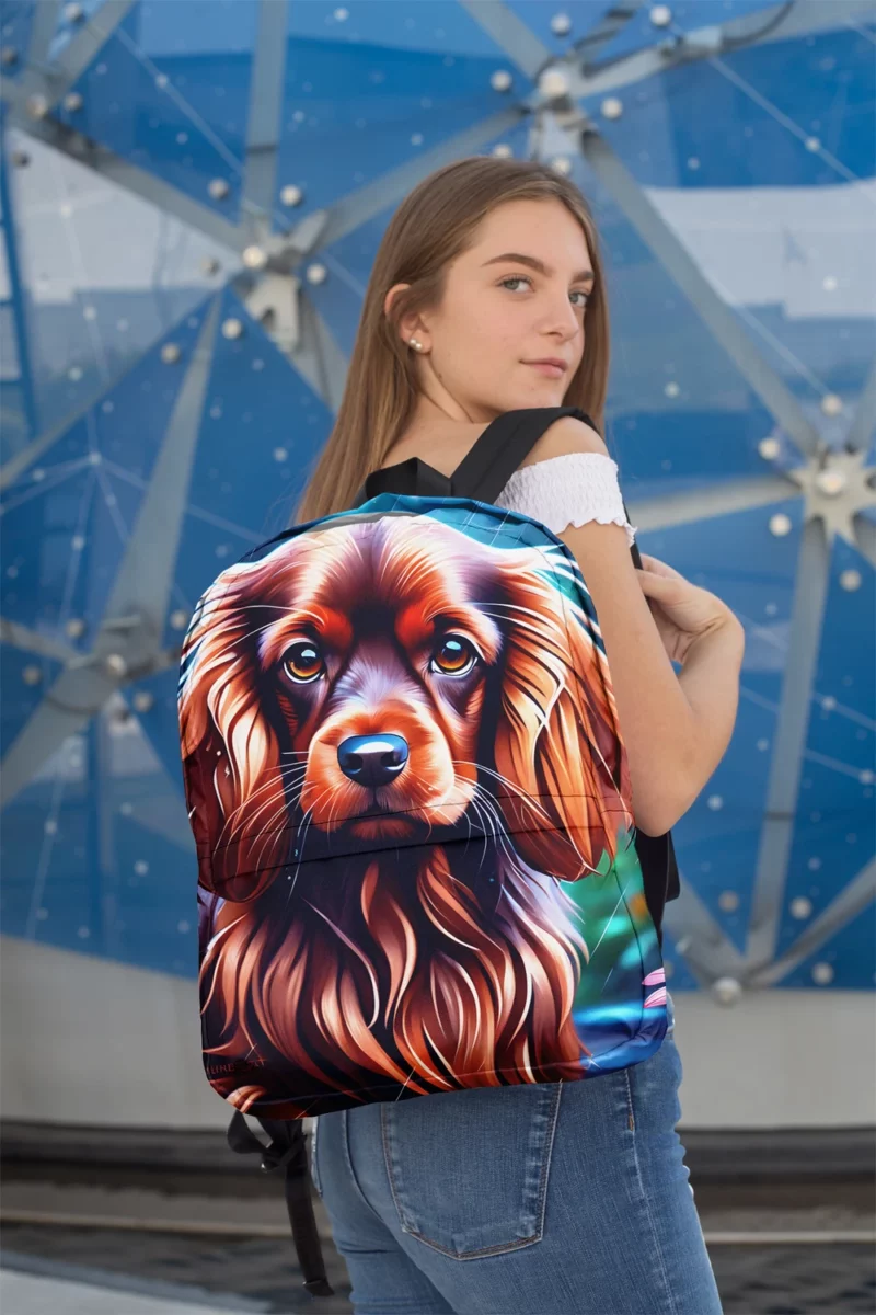 The Sussex Charm Spaniel Dog Minimalist Backpack 2