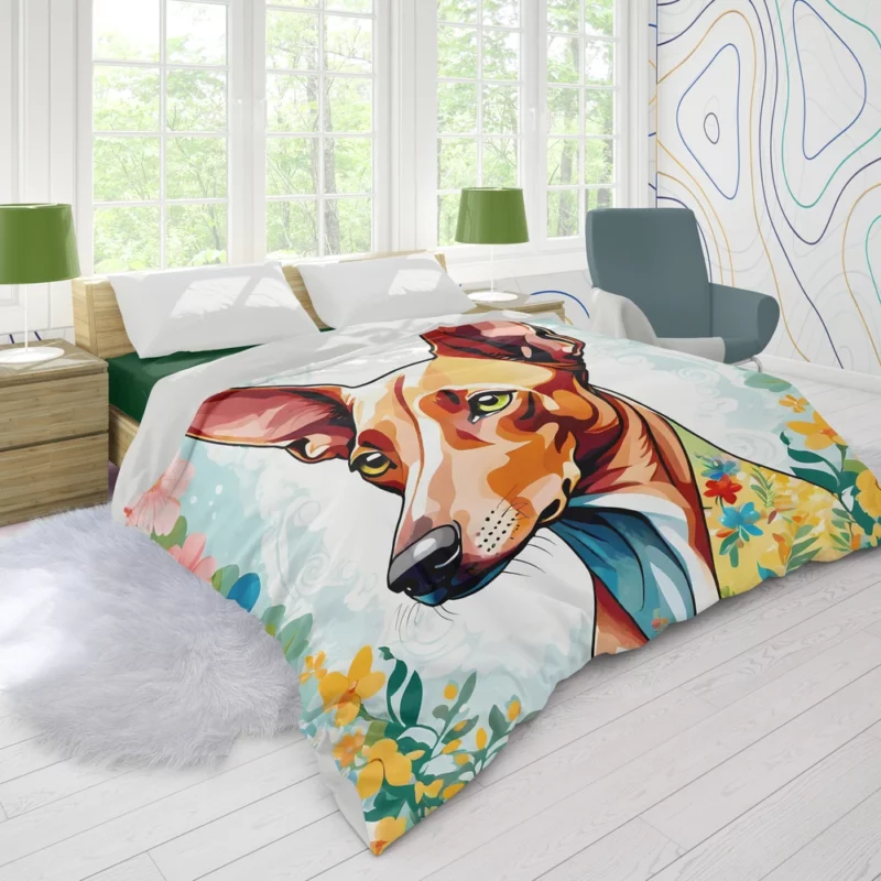 The Swift Pharaoh Hound Companion Duvet Cover