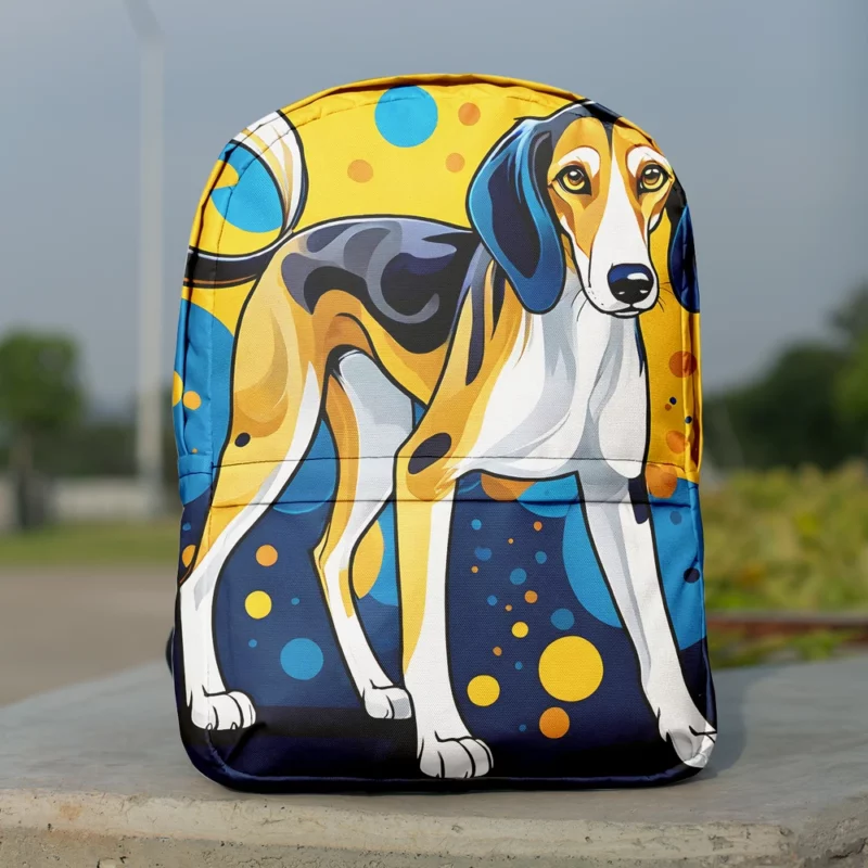 The Swift Saluki Hound Dog Minimalist Backpack