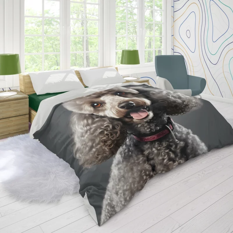 The Versatile Poodle Dog Breed Duvet Cover