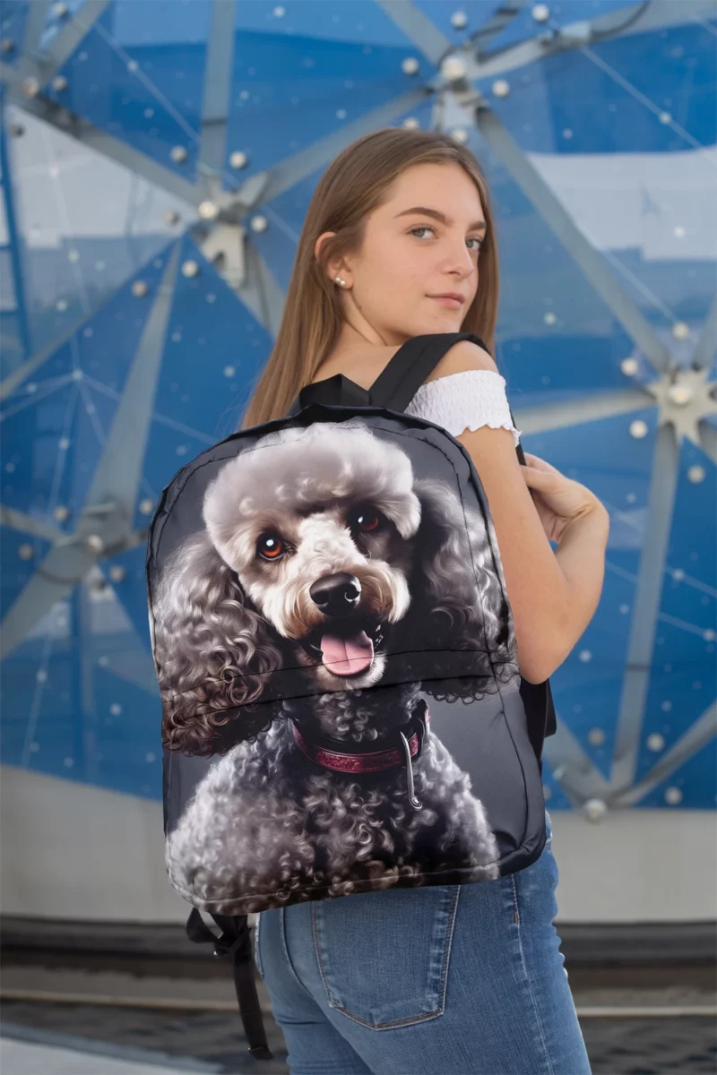 The Versatile Poodle Dog Breed Minimalist Backpack 2