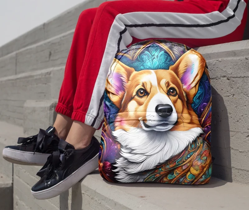 The Welsh Corgi Delight Perfect Companion Minimalist Backpack 1