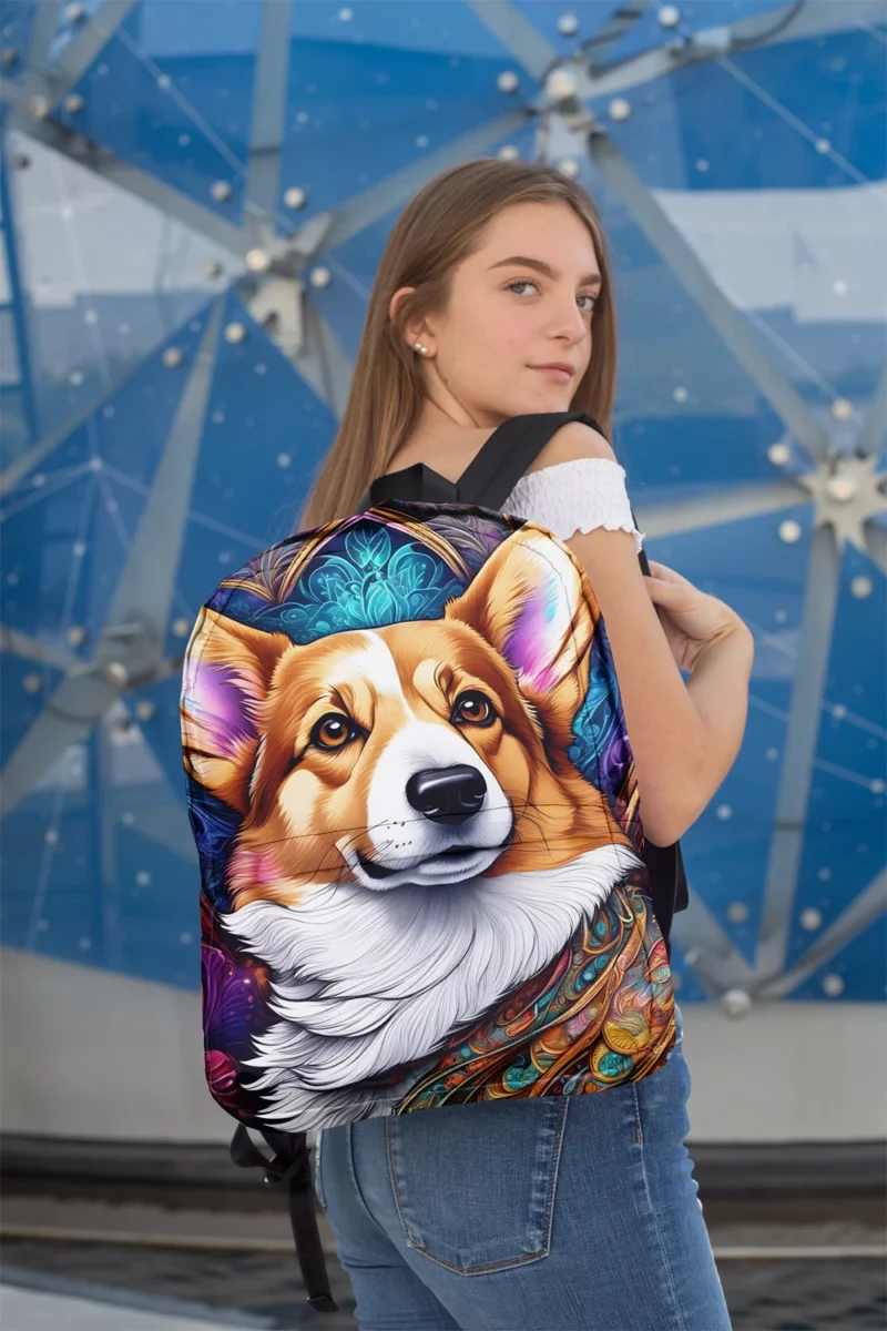 The Welsh Corgi Delight Perfect Companion Minimalist Backpack 2