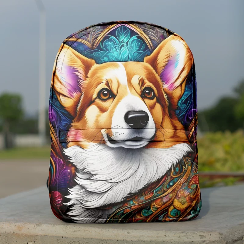 The Welsh Corgi Delight Perfect Companion Minimalist Backpack