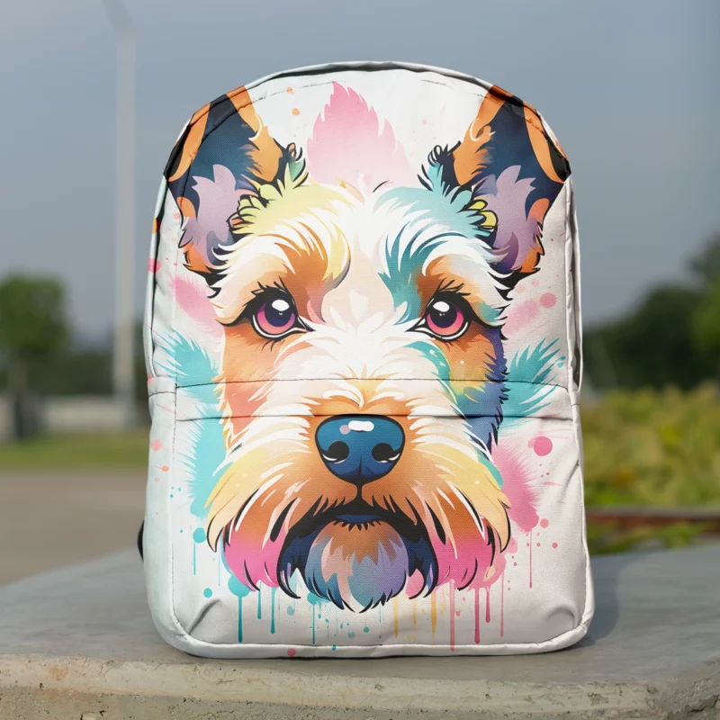 The Welsh Terrier Wonder Devoted Dog Minimalist Backpack