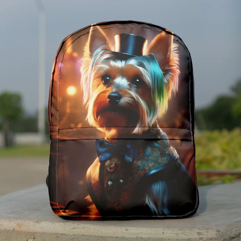 The Yorkshire Terrier Wonder Devoted Terrier Minimalist Backpack