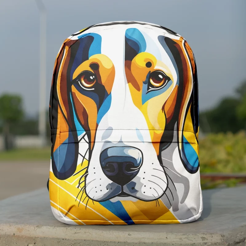 Treeing Walker Coonhound Majesty Loyal Dog Minimalist Backpack