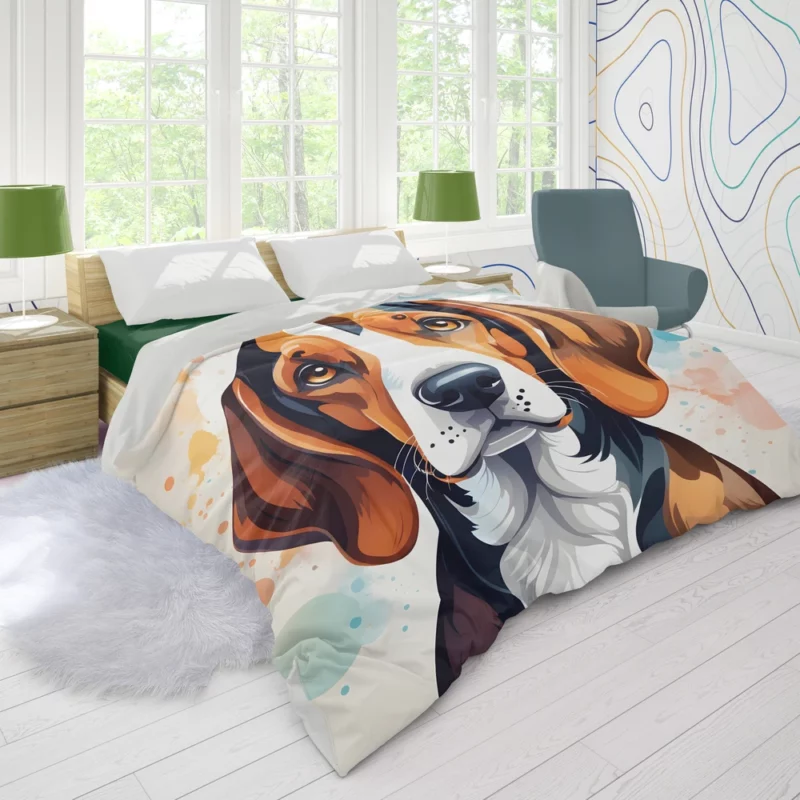 Treeing Walker Coonhound Pal The Perfect Dog Duvet Cover