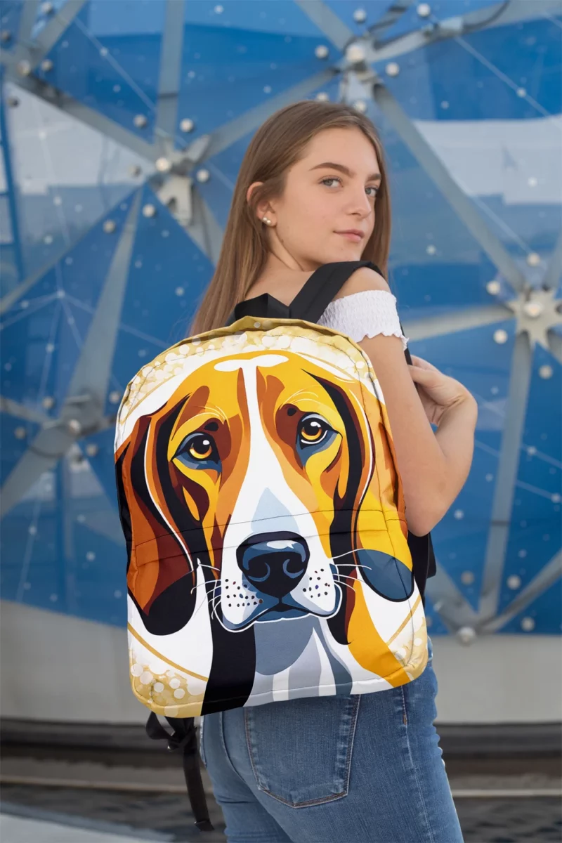 Treeing Walker Coonhound Perfection Devoted Dog Minimalist Backpack 2