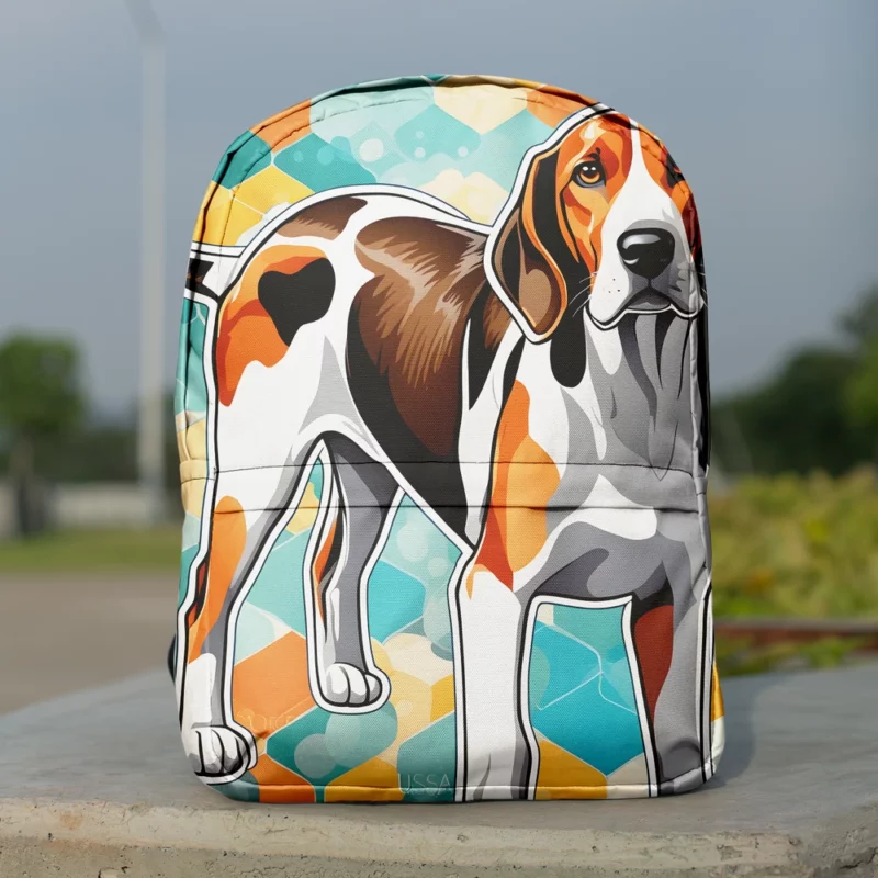 Treeing Walker Coonhound Tenacious Tracker Companion Minimalist Backpack