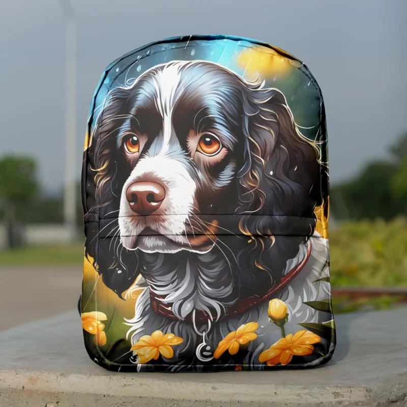 Versatile American Water Spaniel Dog Minimalist Backpack