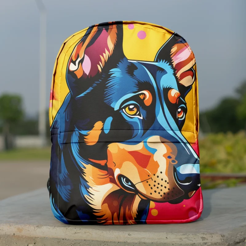 Versatile Beauceron Dog Canine Protector Minimalist Backpack