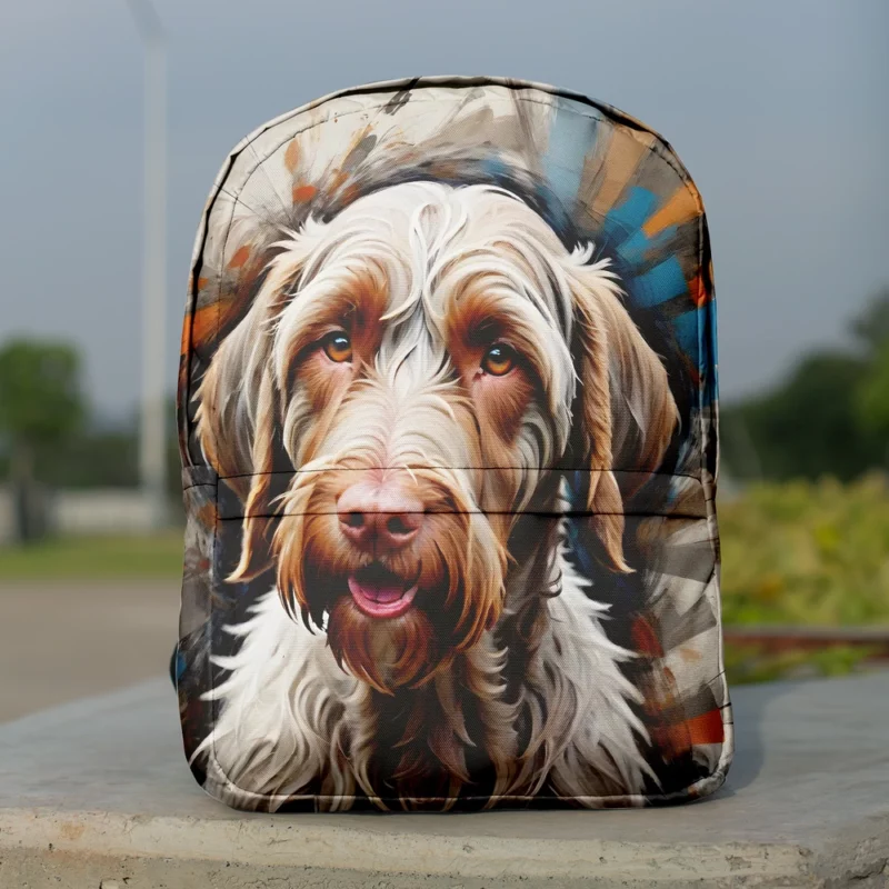 Versatile Wonder Spinone Italiano Dog Breed Minimalist Backpack