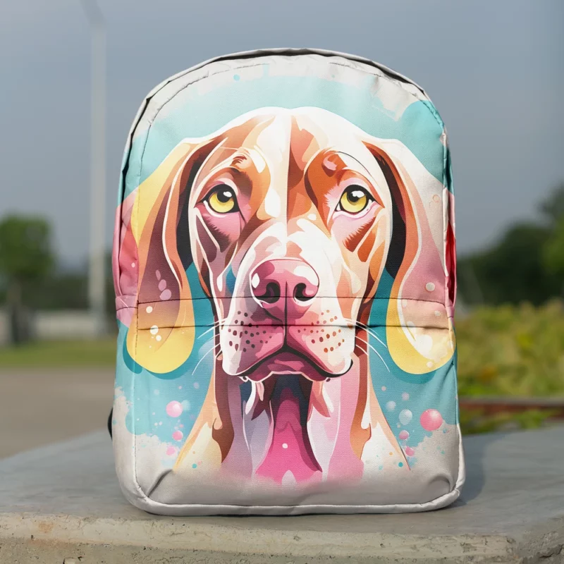Vizsla Majesty Loyal Companion Dog Minimalist Backpack