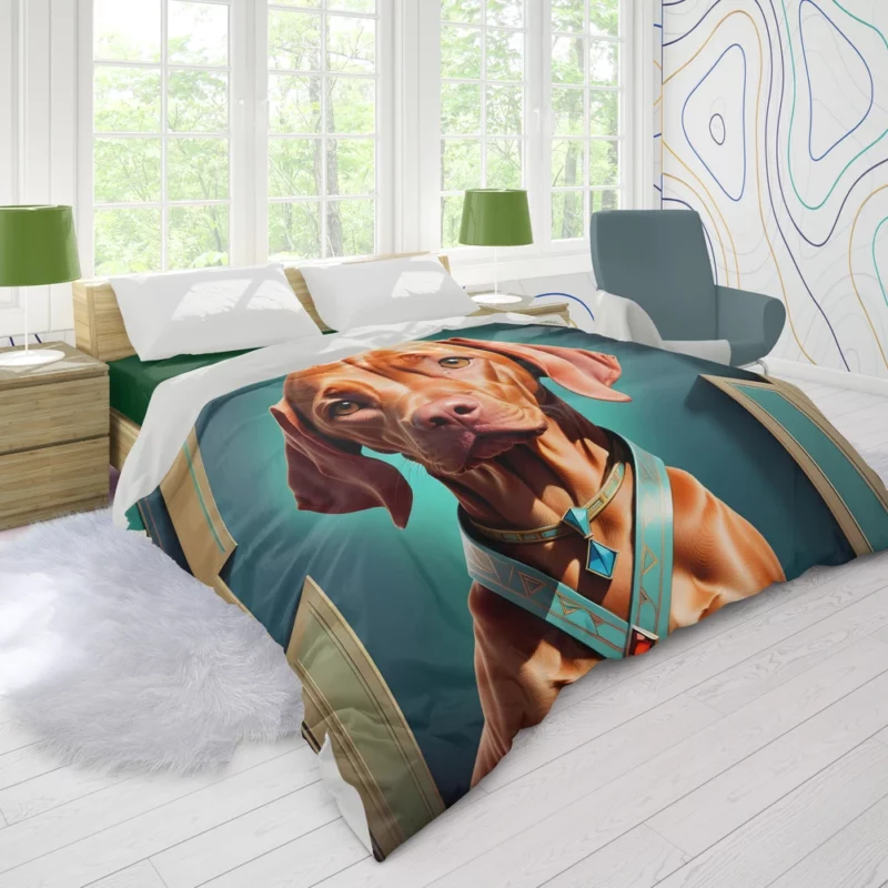 Vizsla Perfection Devoted Sporting Dog Duvet Cover