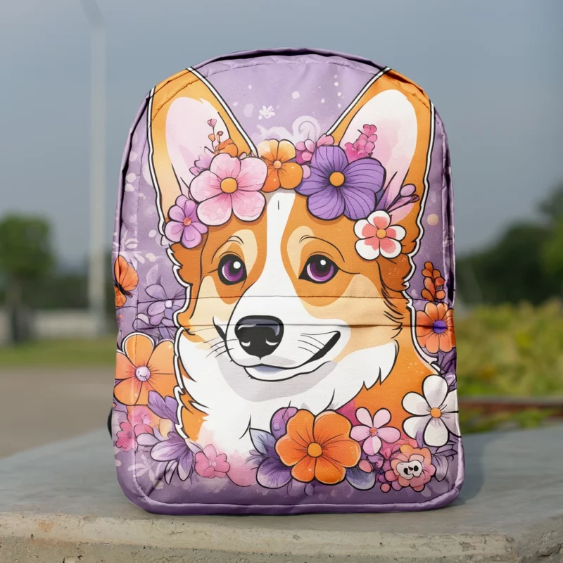 Welsh Corgi Majesty Loyal Companion Dog Minimalist Backpack