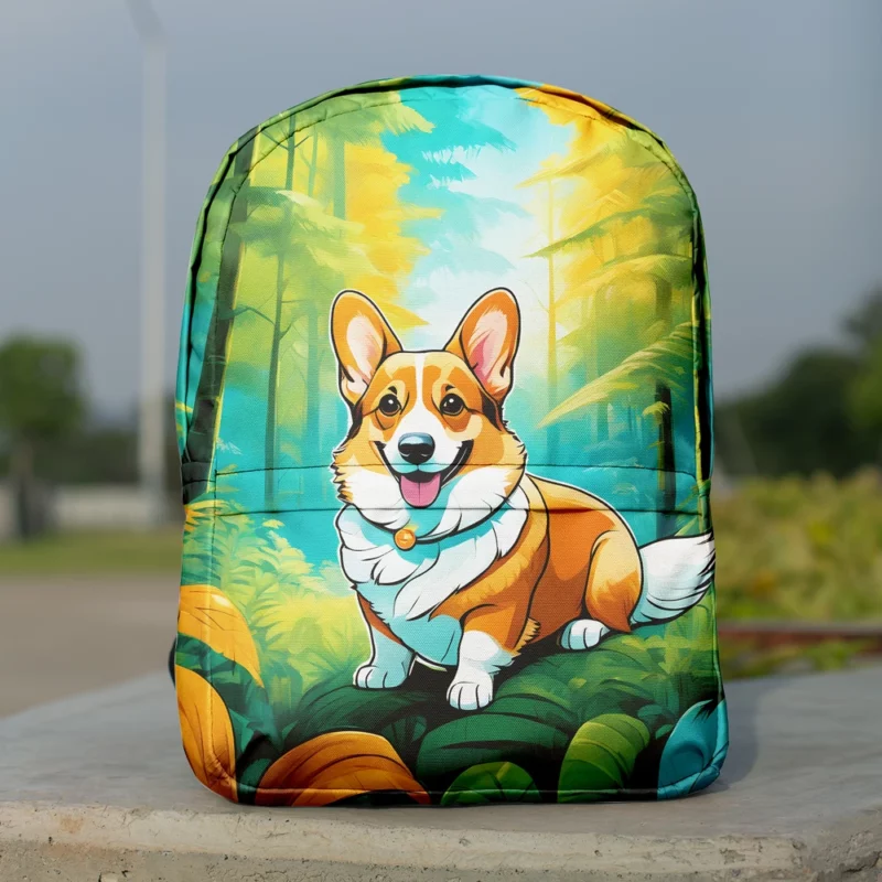 Welsh Corgi Perfection Devoted Herding Dog Minimalist Backpack