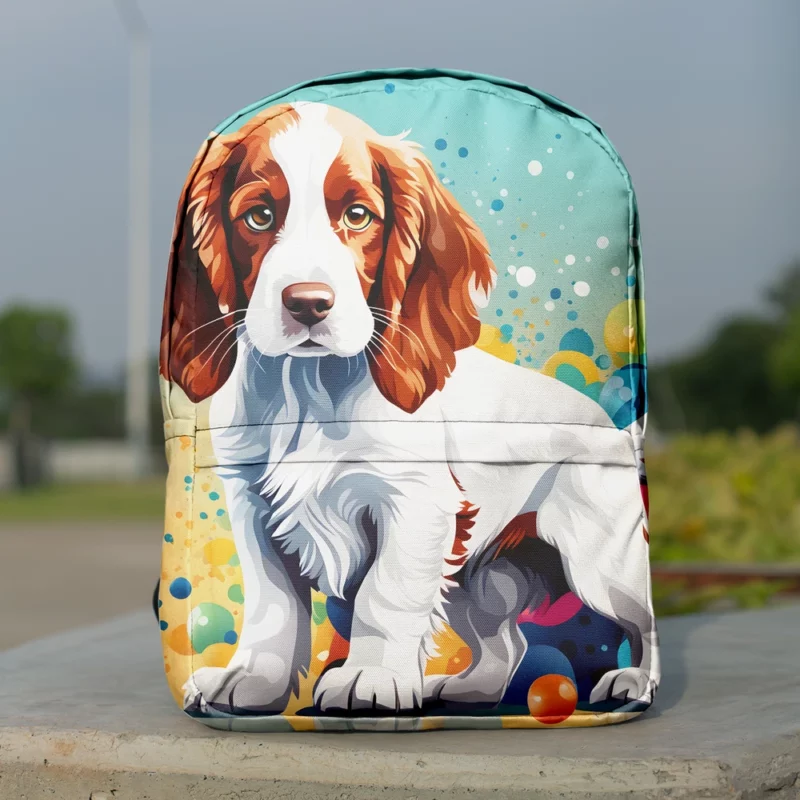 Welsh Springer Spaniel Pal The Perfect Dog Minimalist Backpack