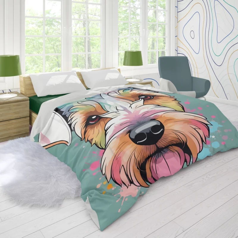 Welsh Terrier Pal The Perfect Dog Duvet Cover