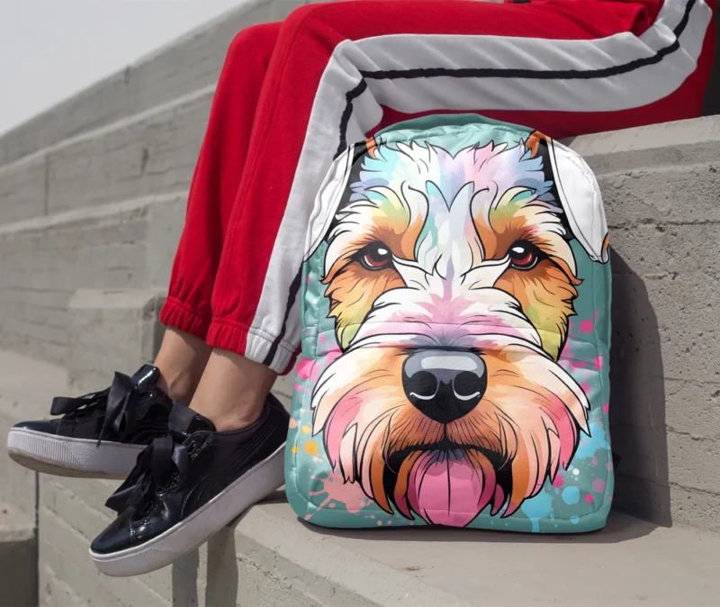 Welsh Terrier Pal The Perfect Dog Minimalist Backpack 1