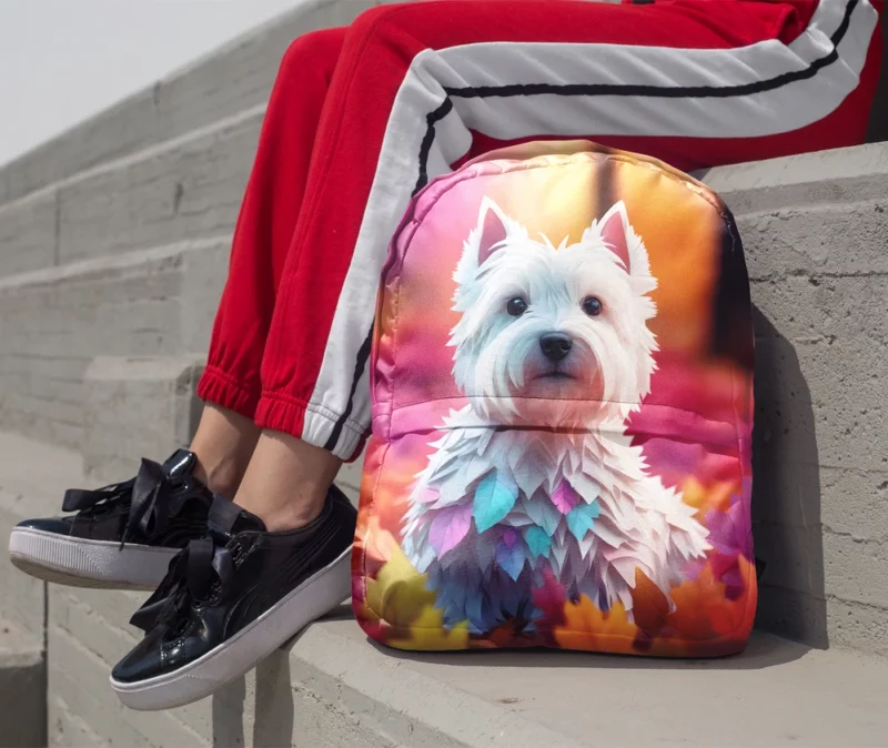 Westie Pal The Perfect Dog Minimalist Backpack 1