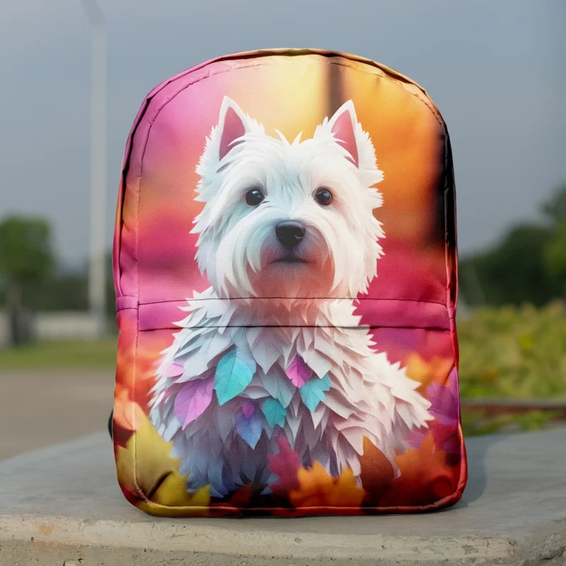 Westie Pal The Perfect Dog Minimalist Backpack