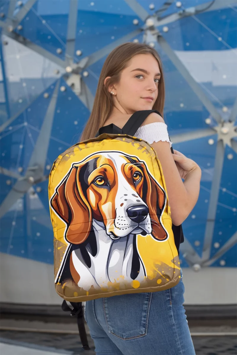 Wonder Devoted Treeing Walker Coonhound Minimalist Backpack 2