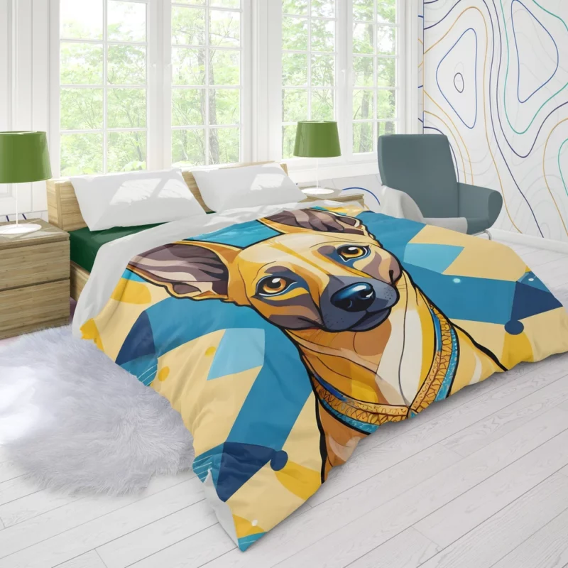 Xoloitzcuintli Majesty Loyal Companion Dog Duvet Cover